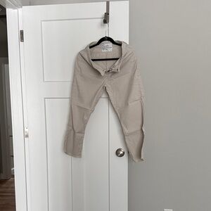 Frank & Eileen Cream Cropped Pants
